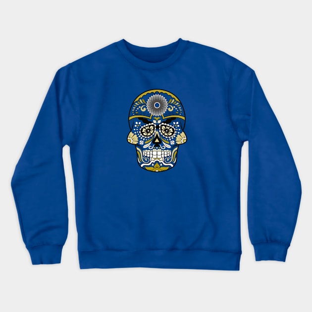 Sprocket Skull2 Crewneck Sweatshirt by CreativePhil